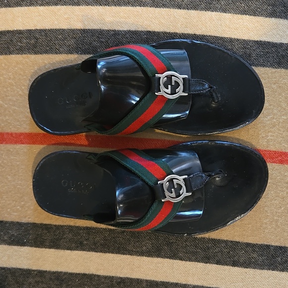 Gucci Other - Gucci Thong Flip Flop Sandals Size Men 7